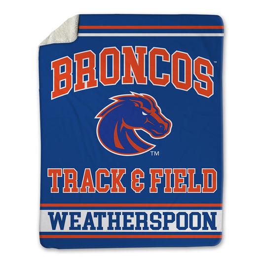 Boise State - NCAA Men's Track & Field : Raekwon Weatherspoon - Blanket-0