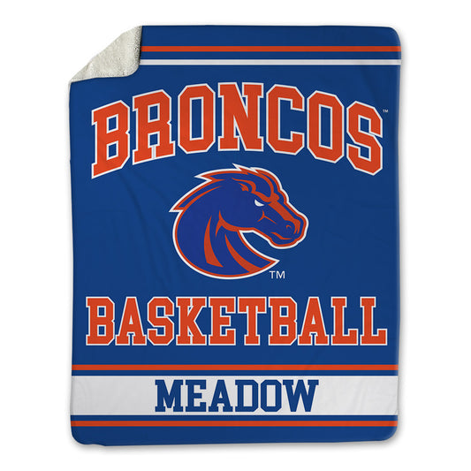Boise State - NCAA Men's Basketball : Andrew Meadow - Blanket-0