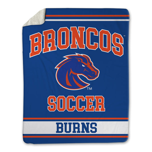 Boise State - NCAA Women's Soccer : Mia Burns - Blanket-0