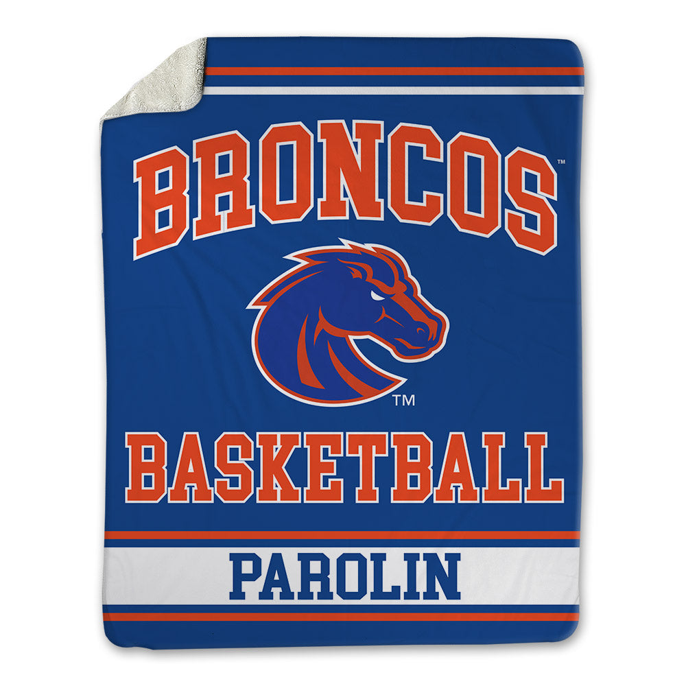 Boise State - NCAA Men's Basketball : Dom Parolin - Blanket-0