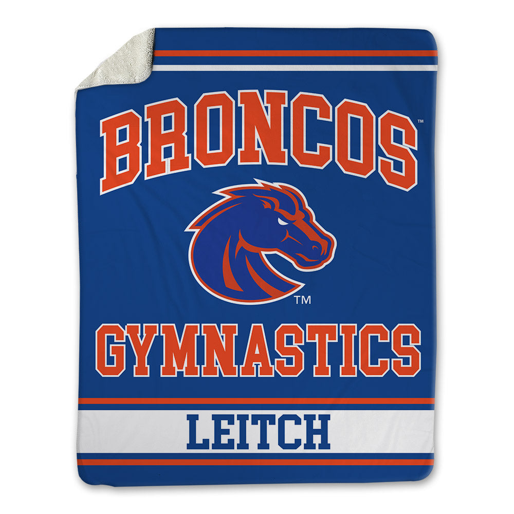 Boise State - NCAA Women's Gymnastics : Sydney Leitch - Blanket-0