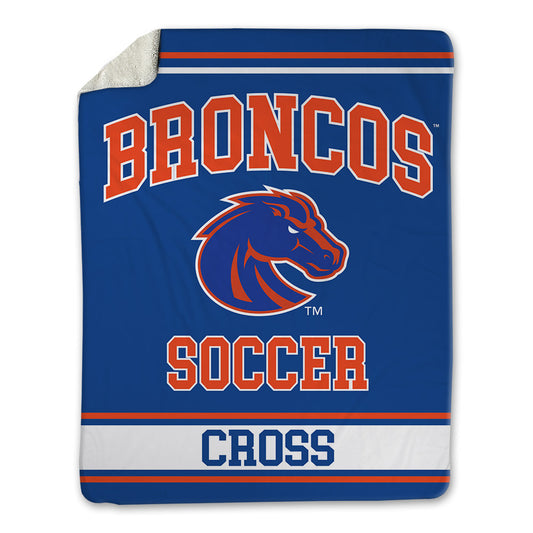 Boise State - NCAA Women's Soccer : Carly Cross - Blanket-0