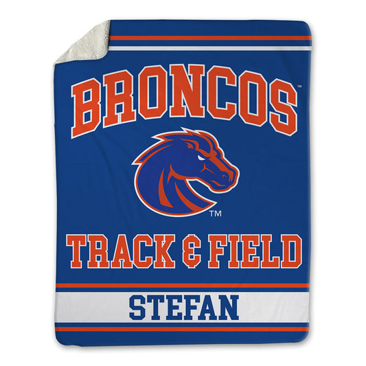 Boise State - NCAA Women's Track & Field : Emily Stefan - Blanket-0
