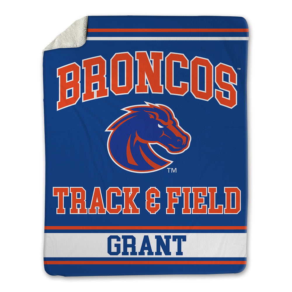 Boise State - NCAA Men's Track & Field : Tyler Grant - Blanket-0