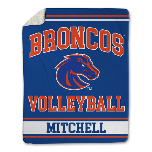 Boise State - NCAA Women's Volleyball : Breanna Mitchell - Blanket-0