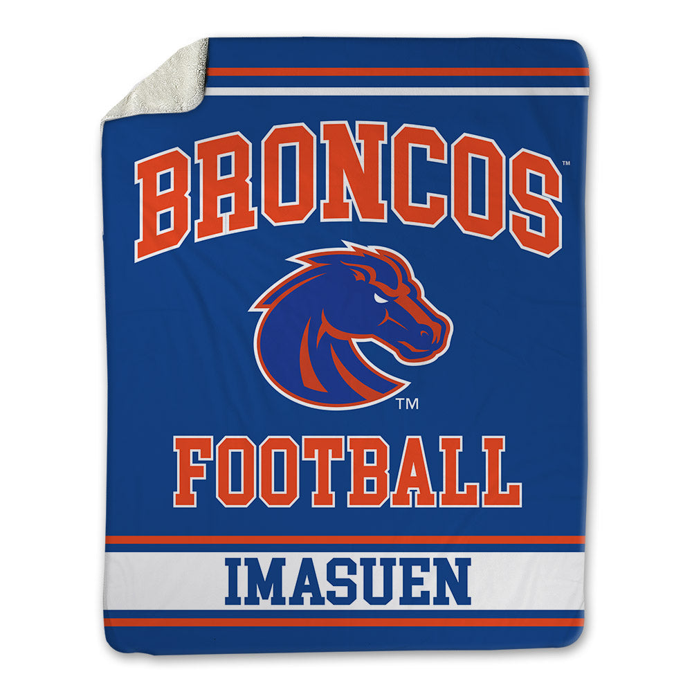 Boise State - NCAA Football : Bethel Imasuen - Blanket-0