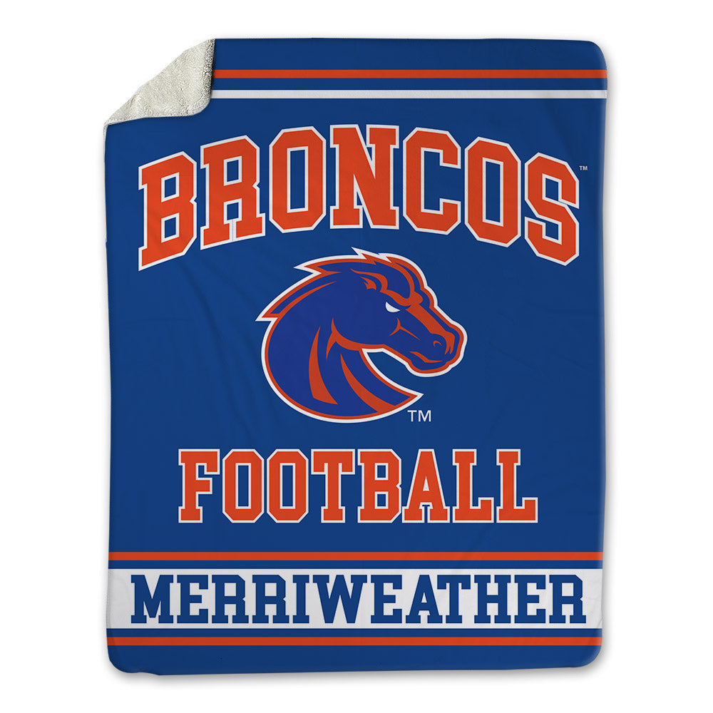 Boise State - NCAA Football : Zamondre Merriweather - Blanket-0