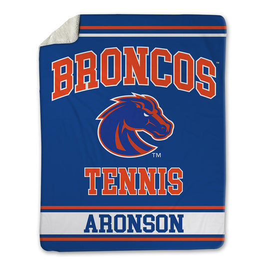 Boise State - NCAA Men's Tennis : Stewart Aronson - Blanket-0
