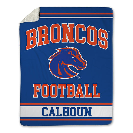 Boise State - NCAA Football : Dominik Calhoun - Blanket-0