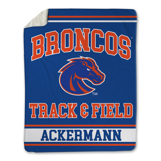 Boise State - NCAA Women's Track & Field : Hanna Ackermann - Blanket-0