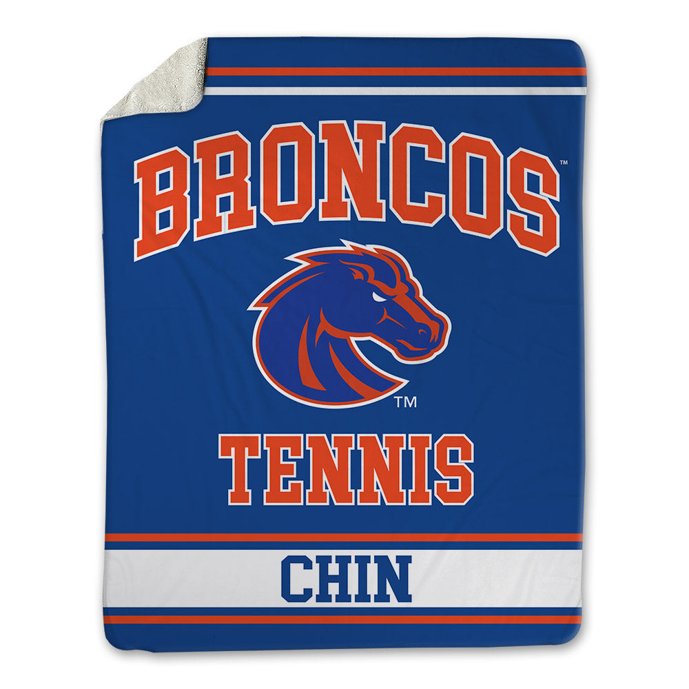 Boise State - NCAA Men's Tennis : John Chin - Blanket-0