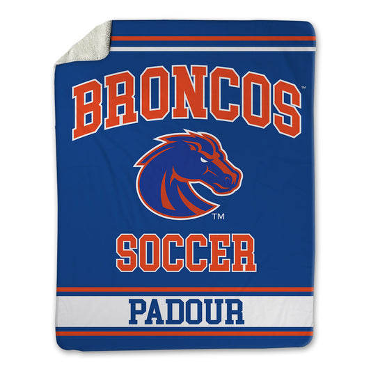 Boise State - NCAA Women's Soccer : Morgan Padour - Blanket-0