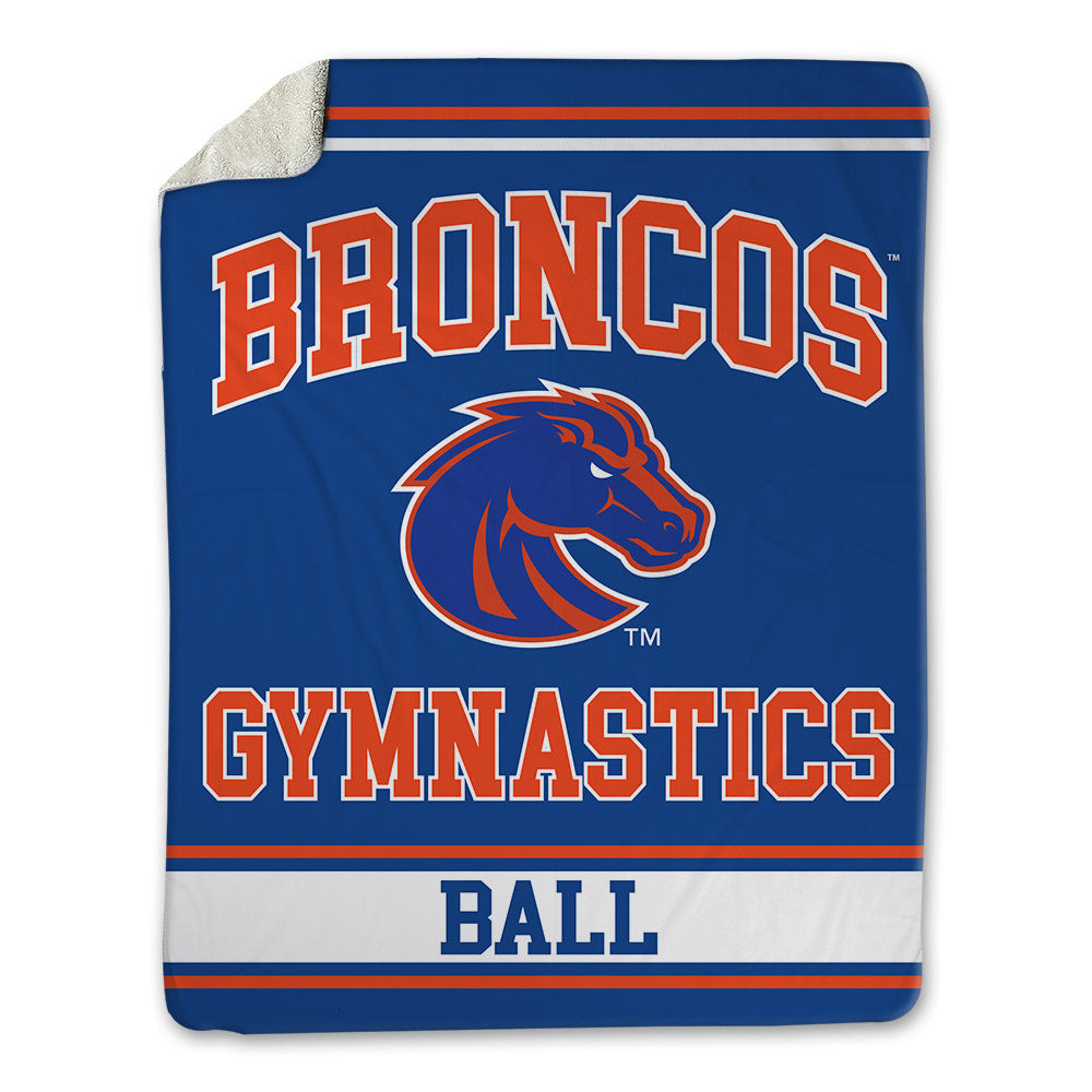 Boise State - NCAA Women's Gymnastics : Noelle Ball - Blanket-0