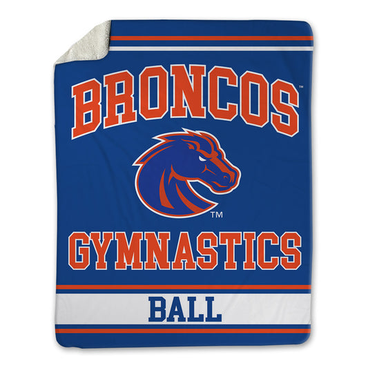 Boise State - NCAA Women's Gymnastics : Noelle Ball - Blanket-0