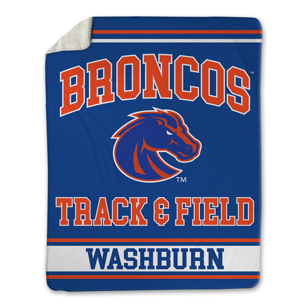 Boise State - NCAA Women's Track & Field : Natalie Washburn - Blanket-0