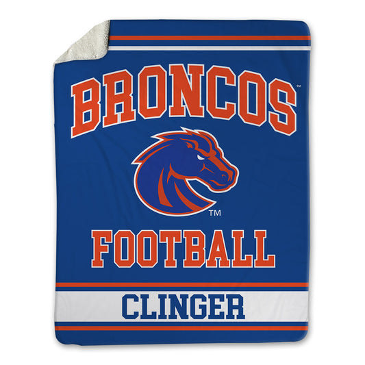 Boise State - NCAA Football : Ryker Clinger - Blanket-0