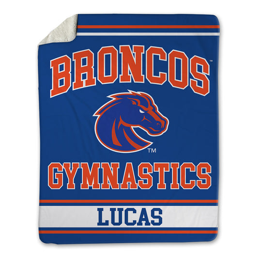 Boise State - NCAA Women's Gymnastics : Brantley Lucas - Blanket-0