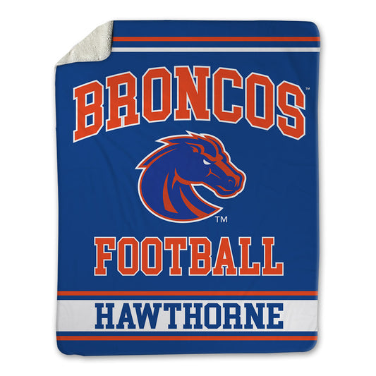 Boise State - NCAA Football : Nick Hawthorne - Blanket-0