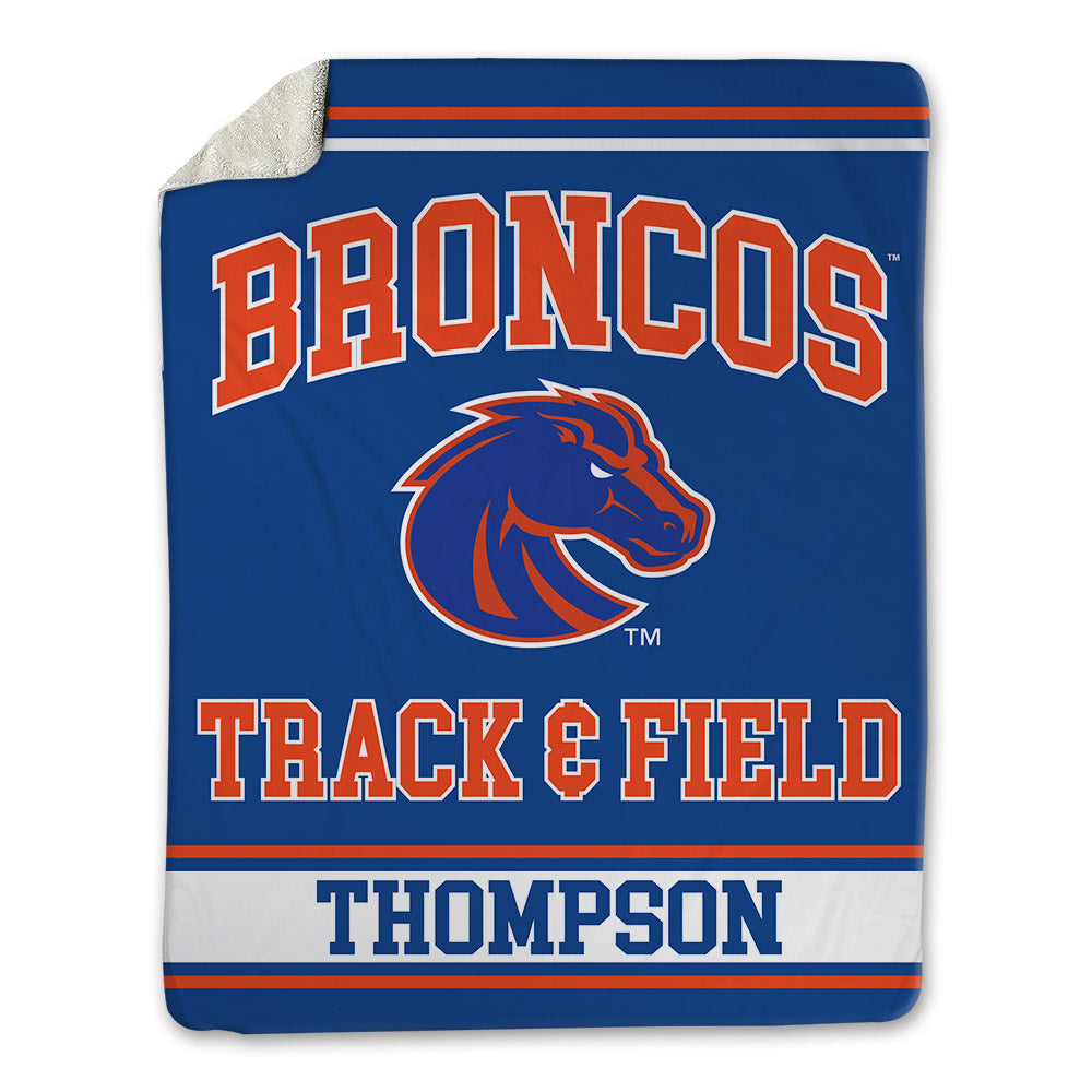 Boise State - NCAA Men's Track & Field : Alex Thompson - Blanket-0