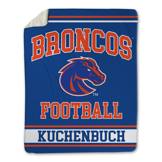 Boise State - NCAA Football : Carter Kuchenbuch - Blanket-0