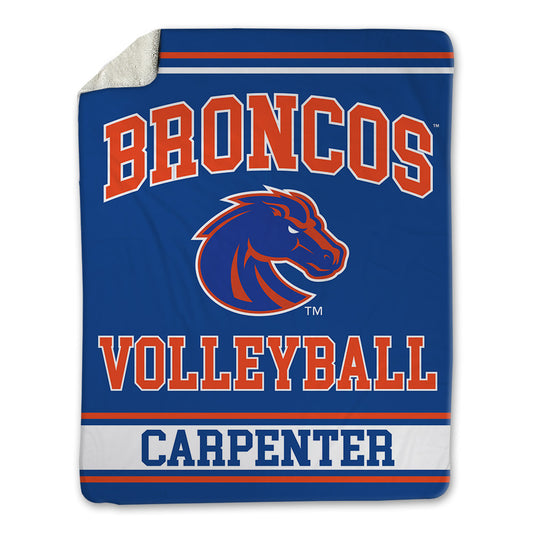 Boise State - NCAA Women's Volleyball : Kayleigh Carpenter - Blanket-0