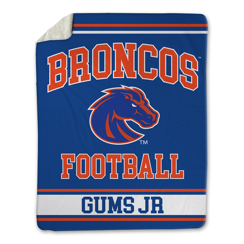 Boise State - NCAA Football : Herbert Gums Jr - Blanket-0