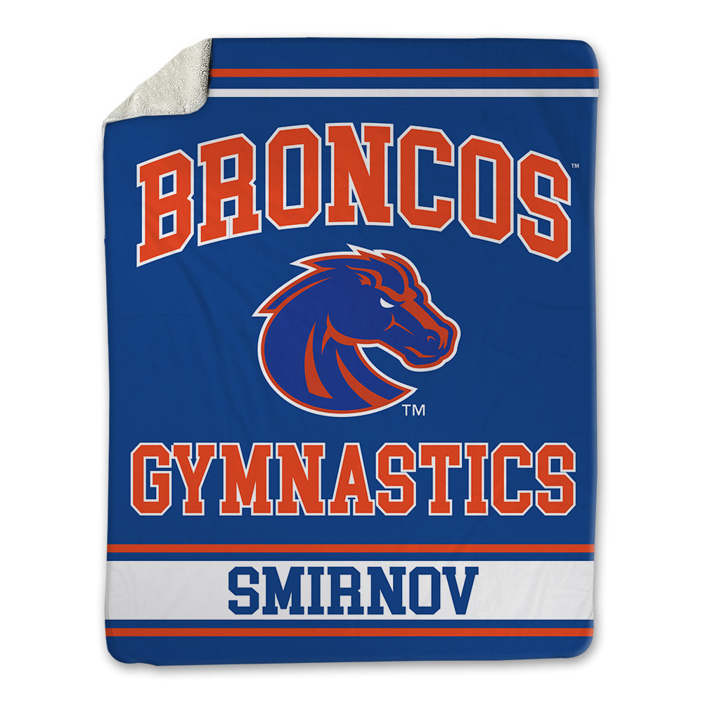 Boise State - NCAA Women's Gymnastics : Victoria Smirnov - Blanket-0