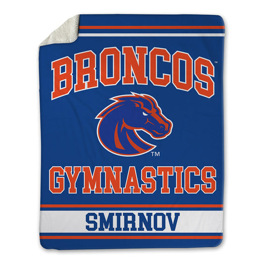 Boise State - NCAA Women's Gymnastics : Victoria Smirnov - Blanket-0