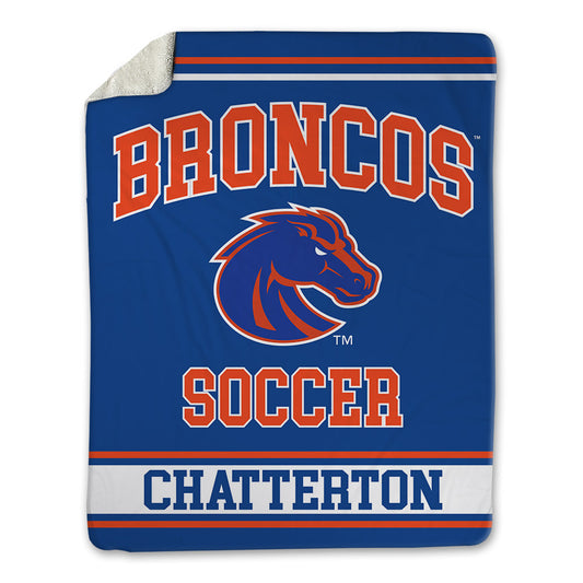 Boise State - NCAA Women's Soccer : Alicia Chatterton - Blanket-0