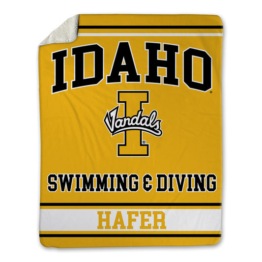 Idaho - NCAA Women's Swimming & Diving : Kaitlyn Hafer - Blanket-0