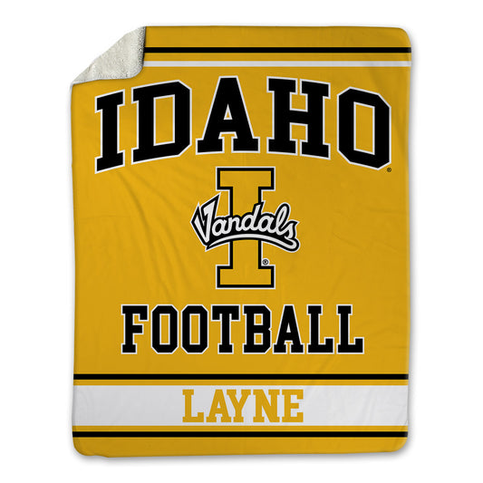 Idaho - NCAA Football : Dylan Layne - Blanket-0