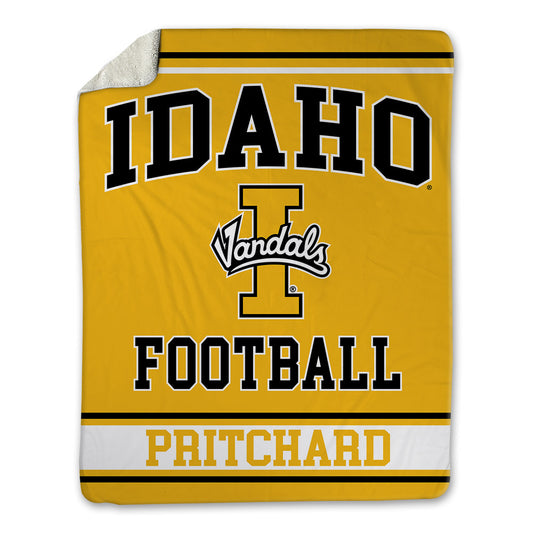 Idaho - NCAA Football : Nathan Pritchard - Blanket-0