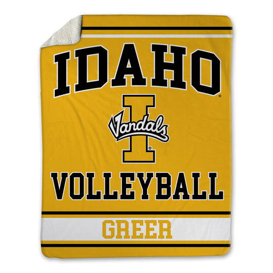 Idaho - NCAA Women's Volleyball : Kiana Greer - Blanket-0