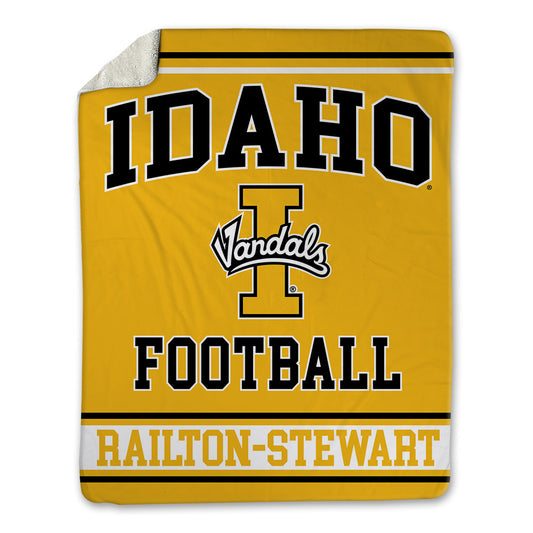 Idaho - NCAA Football : Malakai Railton-Stewart - Blanket-0