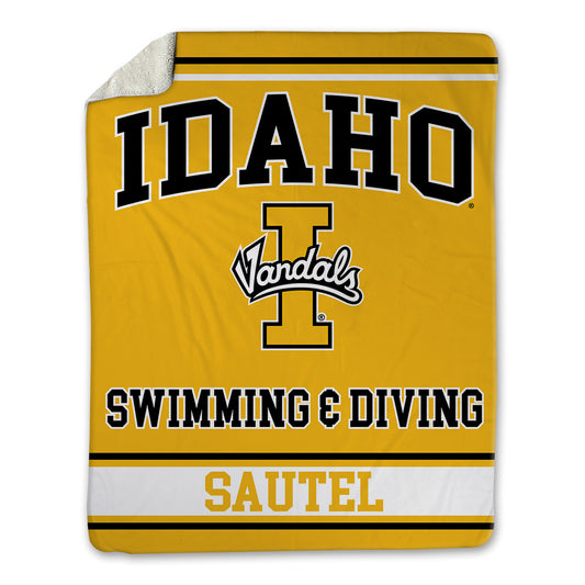 Idaho - NCAA Women's Swimming & Diving : Kirsten Sautel - Blanket-0