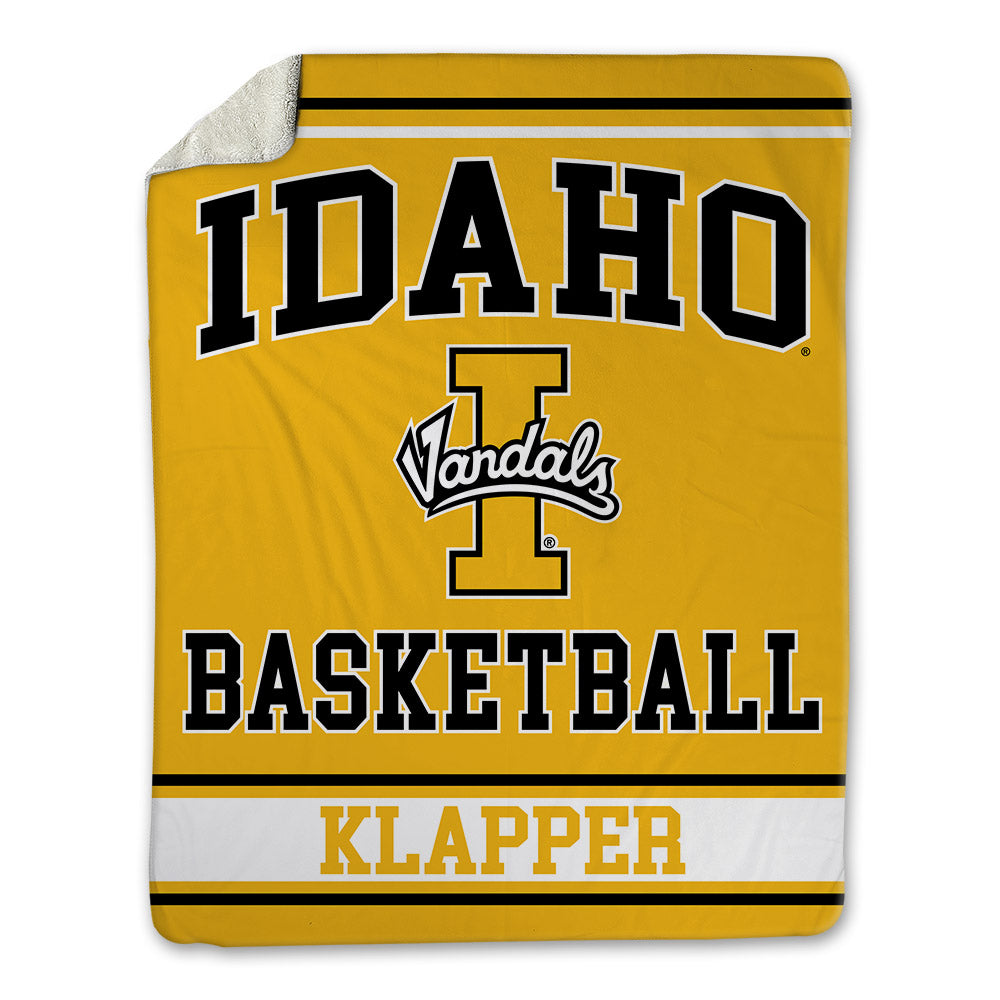 Idaho - NCAA Men's Basketball : Miles Klapper - Blanket-0