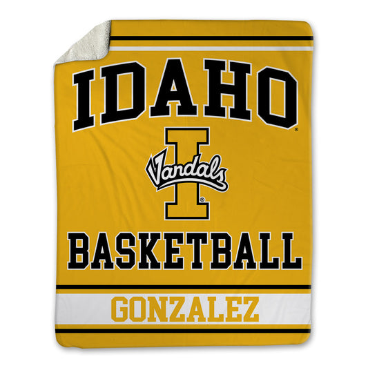 Idaho - NCAA Men's Basketball : Kristian Gonzalez - Blanket-0
