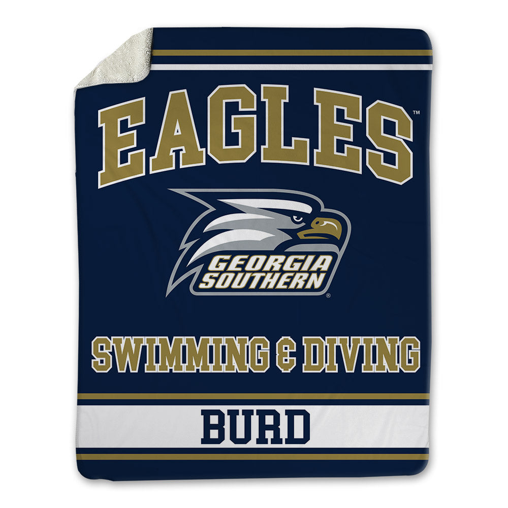 Georgia Southern - NCAA Women's Swimming & Diving : Sterling Burd - Blanket-0