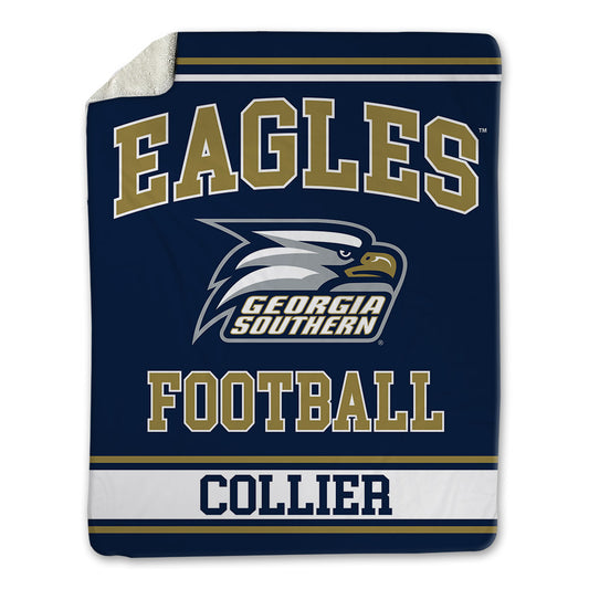 Georgia Southern - NCAA Football : Devin Collier - Blanket-0