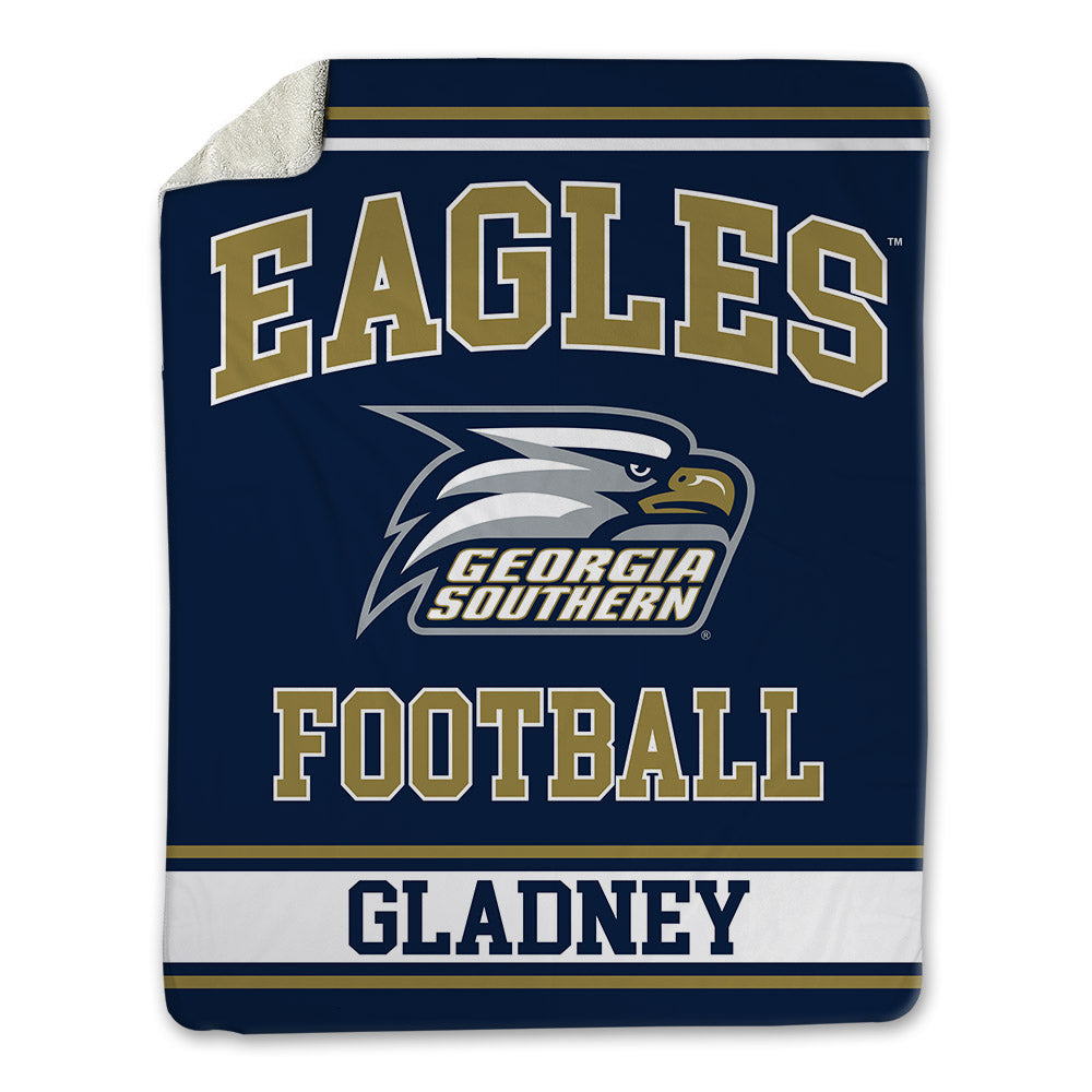 Georgia Southern - NCAA Football : Phillip Gladney - Blanket-0