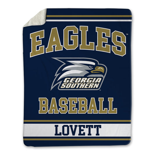 Georgia Southern - NCAA Baseball : Jett Lovett - Blanket-0