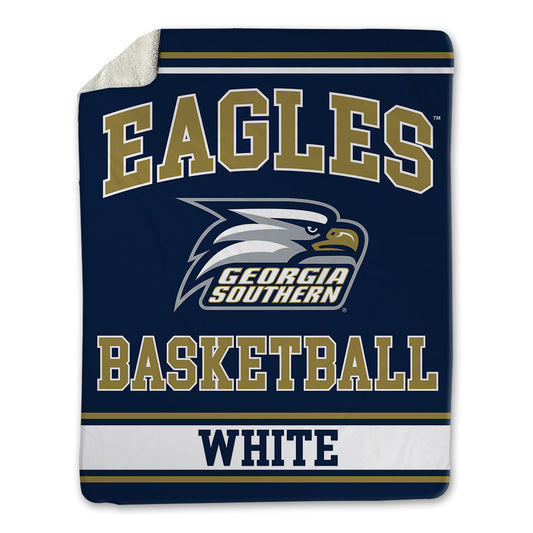 Georgia Southern - NCAA Men's Basketball : Nakavieon White - Blanket-0