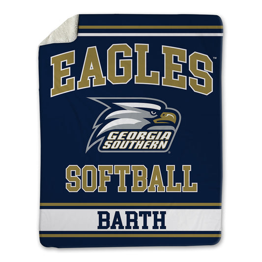 Georgia Southern - NCAA Softball : Faith Barth - Blanket-0