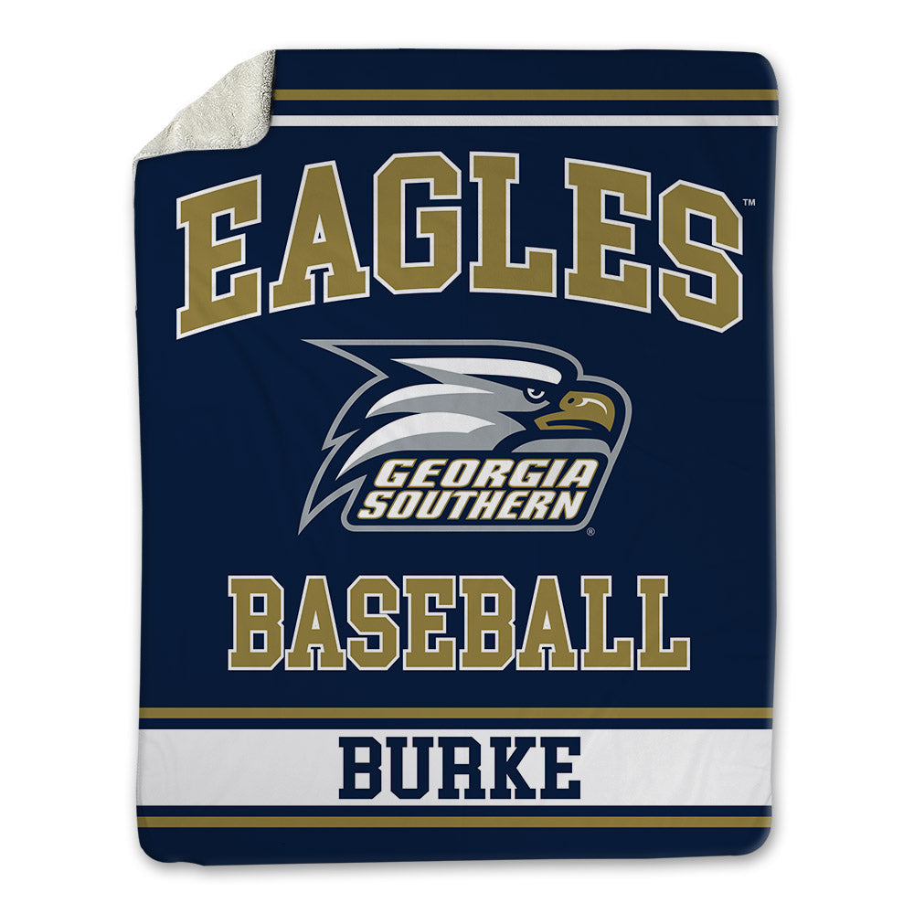 Georgia Southern - NCAA Baseball : Thomas Burke - Blanket-0