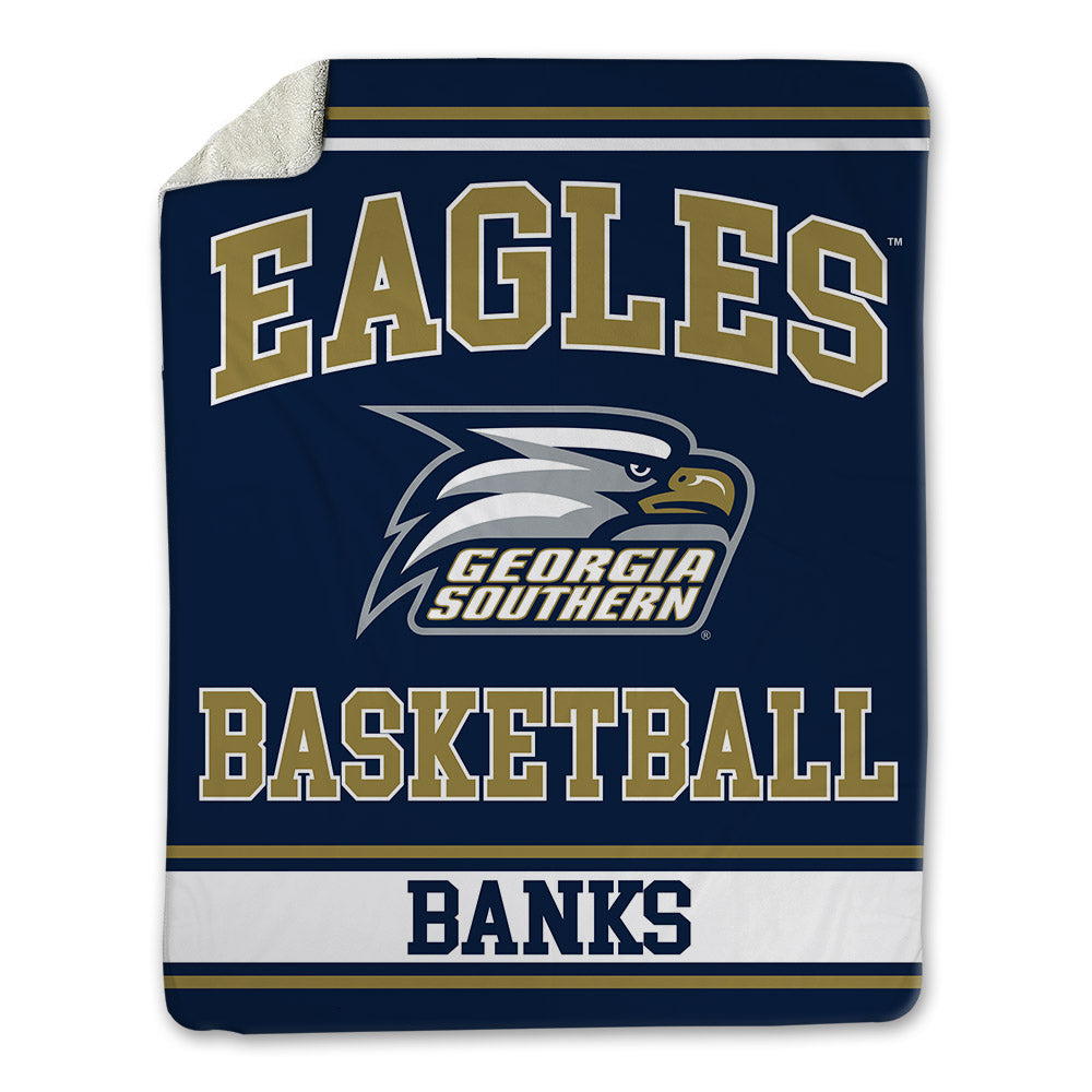 Georgia Southern - NCAA Men's Basketball : Eren Banks - Blanket-0