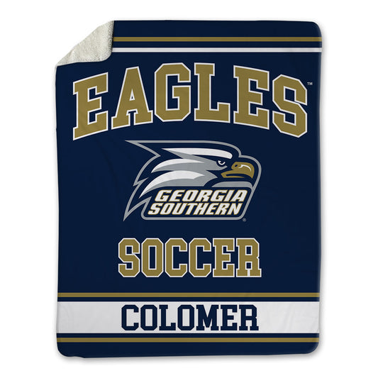 Georgia Southern - NCAA Men's Soccer : Carlos Colomer - Blanket-0