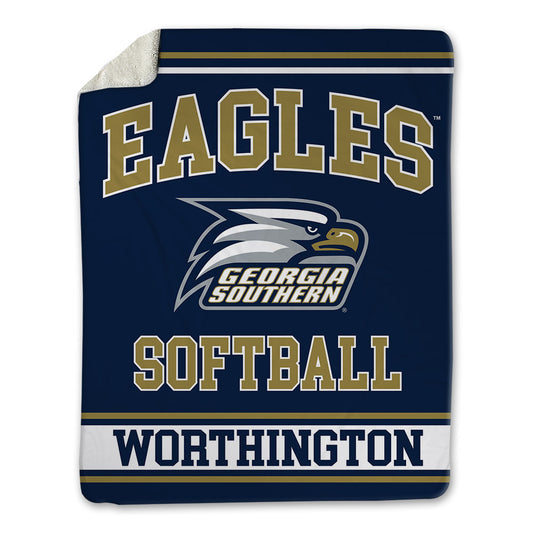 Georgia Southern - NCAA Softball : Hannah Worthington - Blanket-0