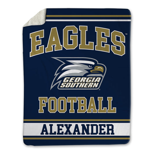 Georgia Southern - NCAA Football : Colin Alexander - Blanket-0