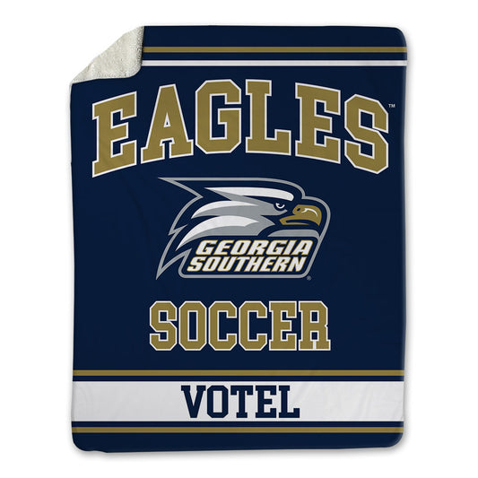 Georgia Southern - NCAA Men's Soccer : Charles Votel - Blanket-0