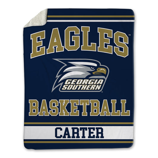 Georgia Southern - NCAA Men's Basketball : Shainen Carter - Blanket-0